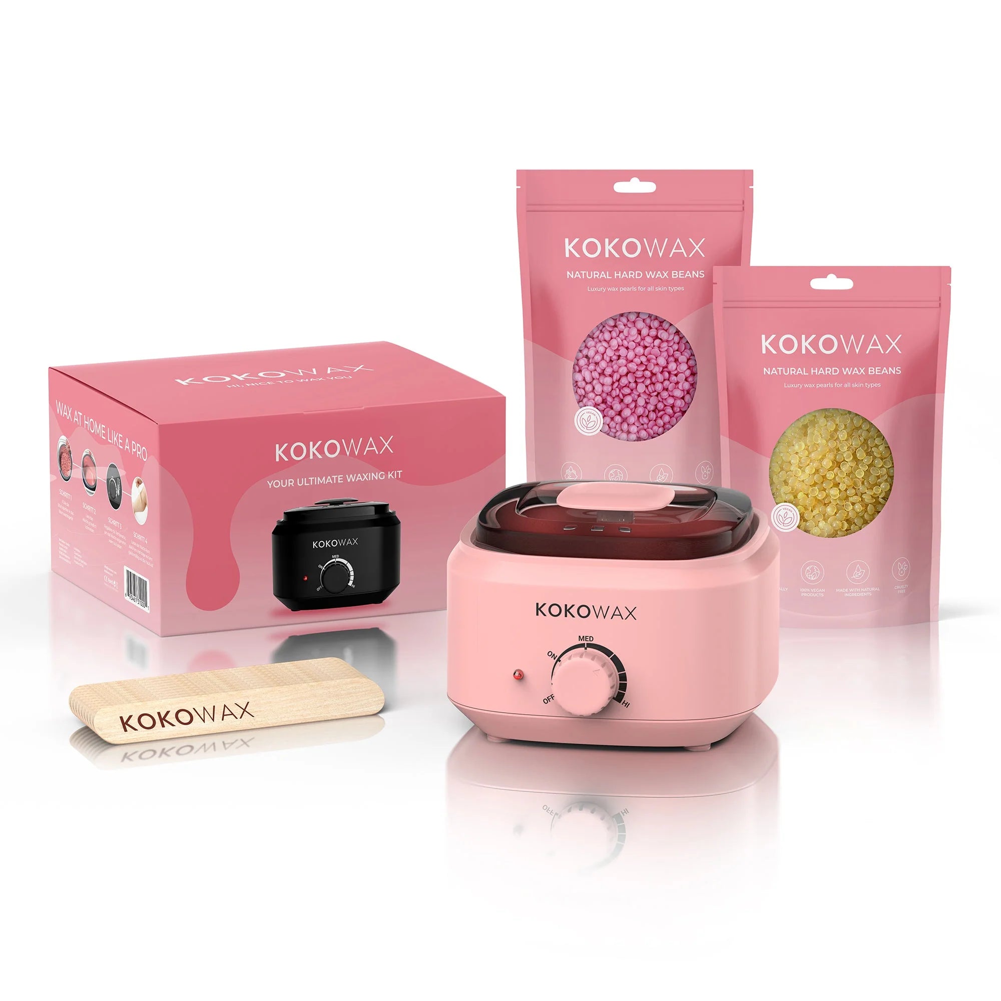 KOKO WAX – Kit d'épilation à la cire de première qualité pour une peau lisse - Image 1